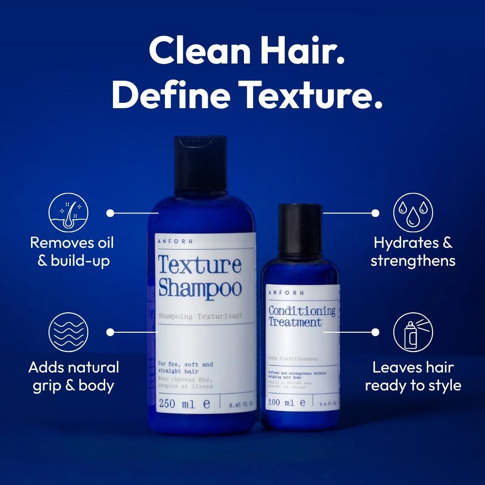 The Wash Routine – Texture Shampoo and Conditioning Treatment, key benefits