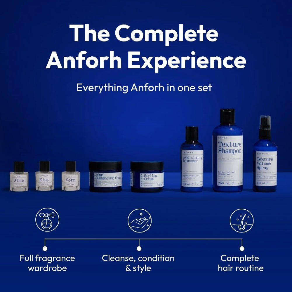 The Complete Edit – all three fragrances and the full hair range in one set