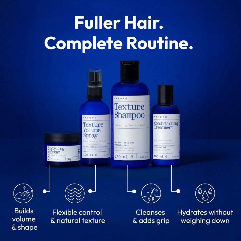 The Complete Hair Routine – all four hair products, key benefits